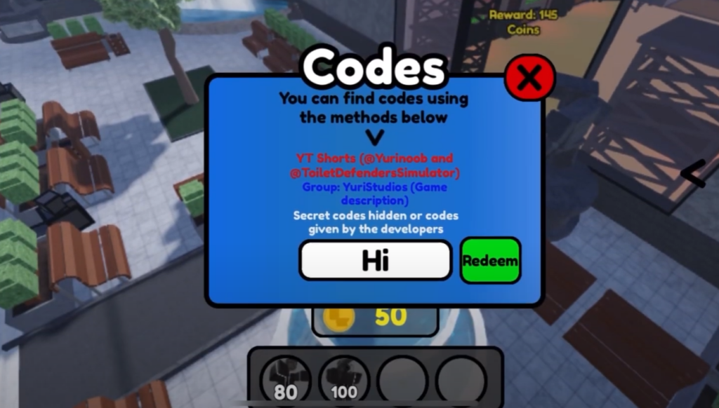 Toilet Defenders Simulator Codes